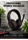 Yüksek Ses Kalitesi ve Aktif Gürültü Engelleme Özellikli Kablolu Mikrofonlu Kulaklık