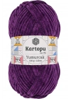 Yumurcak Kadife El Örgü İpi Açık Mor K719