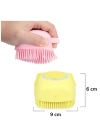 ®  Yumuşak Silikon Malzemeli Esnek Jel Hazneli Masaj Fonksiyonlu Etkili Banyo Duş Kese Lifi