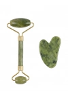 Yüz Masaj Aleti Roller ve Gua Sha 2li Set