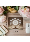 Yüzen Kod Editörleri ve Fincanlı Mousepad - 19x23 cm 2 mm Dikdörtgen İthal Baskılı Mouse Pad