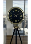 ® Zamanın Asaleti Eskitme Tripod Ayaklı Saat