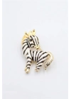 Zebra Broş - ÇOK RENKLİ