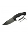 Zero Error 7-12 Black Çakı 22 Cm Manuel, Kemerlikli
