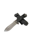 Zero Error Tactical 7 40 Siyah Outdoor Bıçak 27cm - Siyah Sap, Magnezyum Çubuklu, Kılıflı