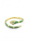 Zirkon Yılan Bilezik - Yeşil