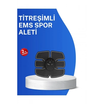Titreşimli EMS Spor Aleti Karın Kol ve Bacak Kas Yapma Cihazı 2025 Model