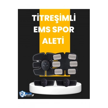 Titreşimli Ems Spor Ve Fitness Cihazı Karın Kası Kol Bacak 2025 Model