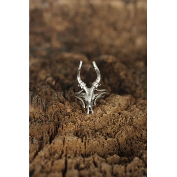 Ayarlanabilir Boynuz Tasarımlı Erkek Yüzük