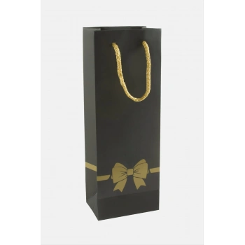 ÇOK SATAN 10*26 Benekli İpli Karton Çanta 1 Adet