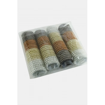 ÇOK SATAN 100 Adet Renkli Makarna Lastik Toka