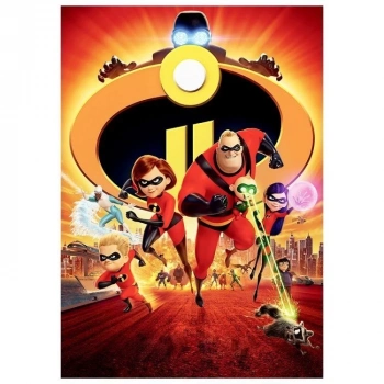 ÇOK SATAN 100 Parça Incredibles 2 Puzzle