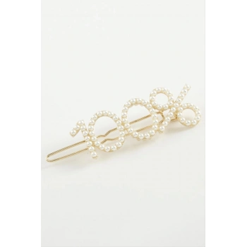 ÇOK SATAN 100% Yazılı İnci Pens Toka