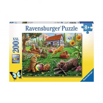ÇOK SATAN 128280 Bahçede 200 parça XXL Ravensburger Puzzle