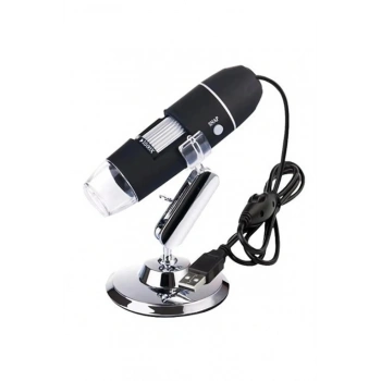 ÇOK SATAN 1600x Usb Dijital Mikroskop Kamera Endoskop 8led Büyüteç Metal Standı