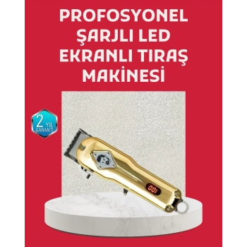 ÇOK SATAN 1800 mAh Bataryalı Uzun Kullanım Süreli Şarjlı Tıraş Makinesi