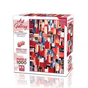 ÇOK SATAN 20664 Untitled Abstract Composition 1000 Parça Puzzle