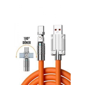 ÇOK SATAN 3 İn 1 Süper Hızlı Şarj Kablosu Android ve İOS Uyumlu Silikon Şarj Kablosu