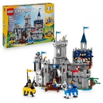 ÇOK SATAN 31168 Lego Creator 3in1 - Orta Çağ Atlı Şövalye Kalesi 1371 parça +9 yaş