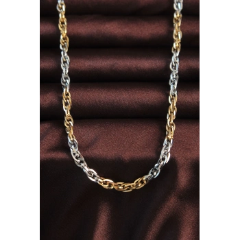 ÇOK SATAN 316L Çelik Çift Renk Hallow Model Kolye