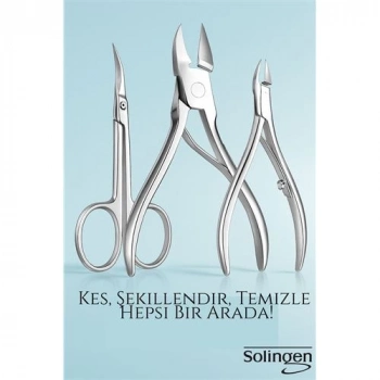 ÇOK SATAN 3’lü Paslanmaz Manikür Seti – Tırnak Makası, Et Pens, Kavisli Makas | Evde Profesyonel Bakım