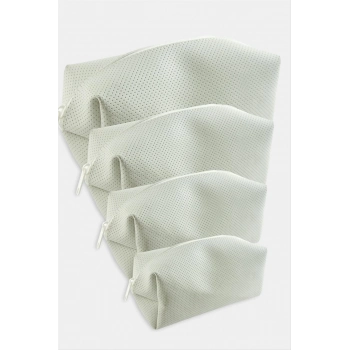 ÇOK SATAN 4 Adet El Tutmalı Makyaj Çantası