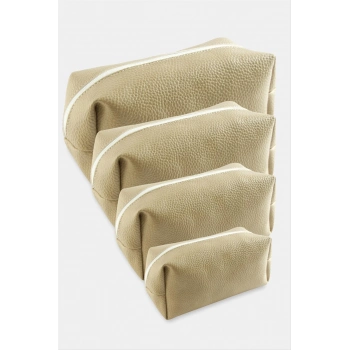 ÇOK SATAN 4 Adet El Tutmalı Makyaj Çantası