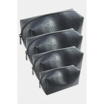 ÇOK SATAN 4 Adet El Tutmalı Makyaj Çantası