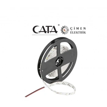 ÇOK SATAN 5 METRE CT 4492 Cata 3 Çip Dış Mekan Şerit Led Amber 12V