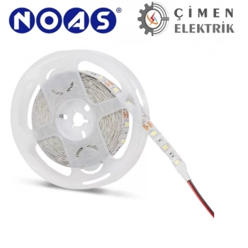 ÇOK SATAN 5 METRE NOAS YL40 4001 İç Mekan 3 Çip 12V Şerit Led 6400K Beyaz Işık