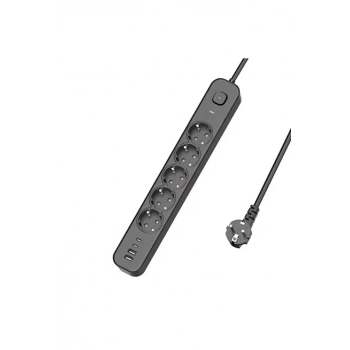 ÇOK SATAN 5 Prizli Akım Korumalı Uzatma Kablosu | 2xusb-a + 2xusb-c | 3680w - 2m Kablo