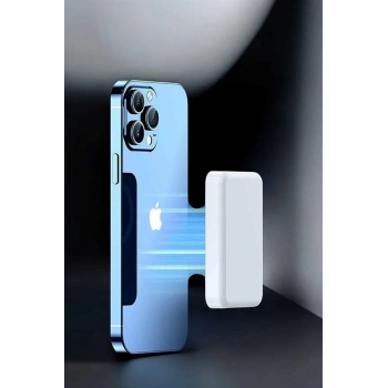 ÇOK SATAN 5000 Mah İOS Uyumlu Magsafe Kablosuz Şarj Hızlı Şarj Desteği
