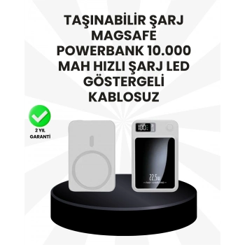 ÇOK SATAN 5000mAh / 10000mAh Kapasiteli Manyetik USB-C ve Kablosuz Powerbank