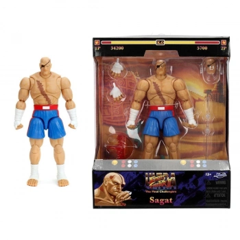 ÇOK SATAN 9335171314R00 Street Fighter II Sagat 7 5Figure