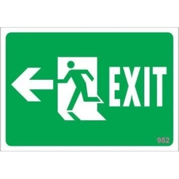 ÇOK SATAN Acil Çıkış Uyarı Levhası 17,5x25 KOD:952