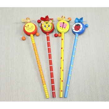 ÇOK SATAN Ahşap Figürlü Kurşun Kalem