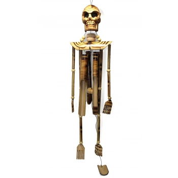 ÇOK SATAN Ahşap İskelet Figürü