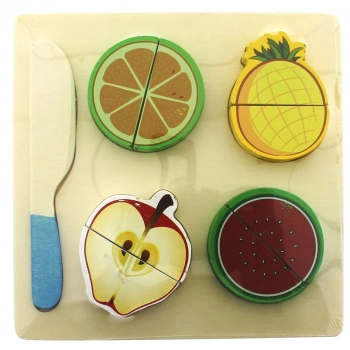 ÇOK SATAN Ahşap Kesilebilir Meyveler Elma Karpuz ananas Mandalina