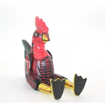 ÇOK SATAN Ahşap Sallanan Hayvan Figürü Model 3