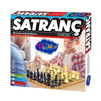 ÇOK SATAN Ahşap Satranç