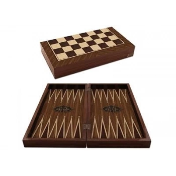 ÇOK SATAN Ahşap Tavla Takımı Büyük Boy