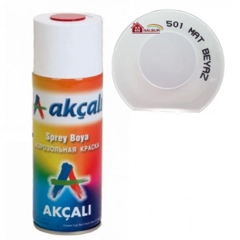ÇOK SATAN Akçalı Sprey Boya 400 ml 501 Mat Beyaz