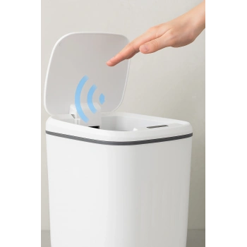 ÇOK SATAN Akıllı Sensörlü Antibakteriyel Çöp Kovası 20 lt Piller Kutuya Dahil