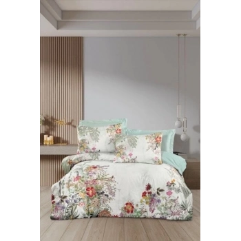 ÇOK SATAN Altınbaşak Creaforce Sora Mist Çift Kişilik Nevresim Takımı