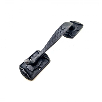 ÇOK SATAN Antika Tarz Dekoratif Pirinç Ayak Tip Büyük Kapı Çekme Kolu - 220x50mm, Oksit