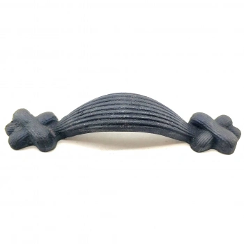 ÇOK SATAN Antika Tarz Dekoratif Pirinç Örgü Mobilya Kulbu - 22x120 Mm, Oksit