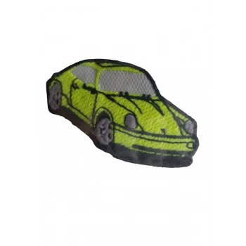 ÇOK SATAN Aplike Ütü İle Yapışan Araba Yeşil Arma 3x4 cm
