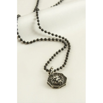 ÇOK SATAN Aslan Top Zincirli Erkek Kolye