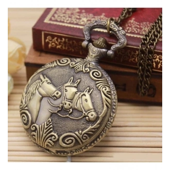 ÇOK SATAN At Büstü Köstekli Saat Alk2611