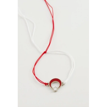 ÇOK SATAN Ay Yıldız İp Bileklik